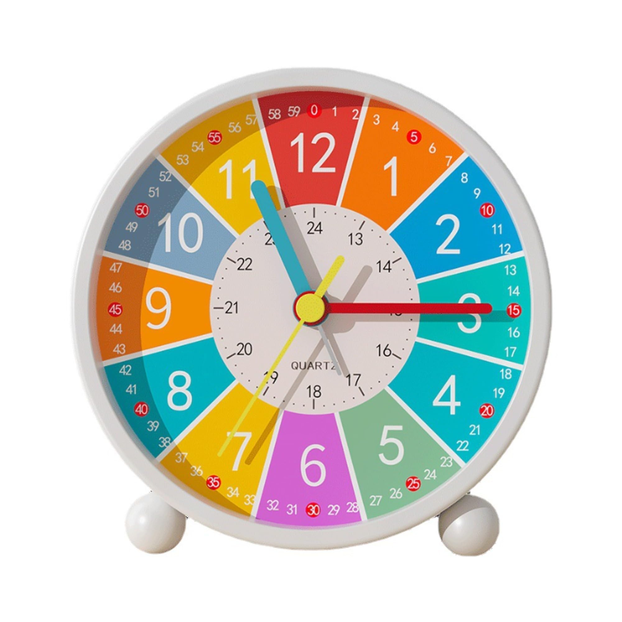 Amazon.co.jp: Asdays 目覚まし時計 置時計 子供 大音量 カラフル